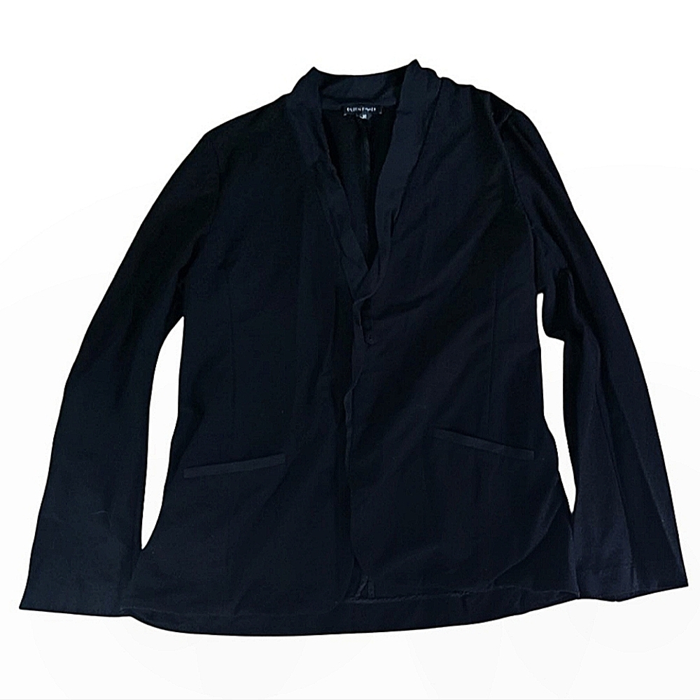 Eileen Fisher Black Blazer Made in USA